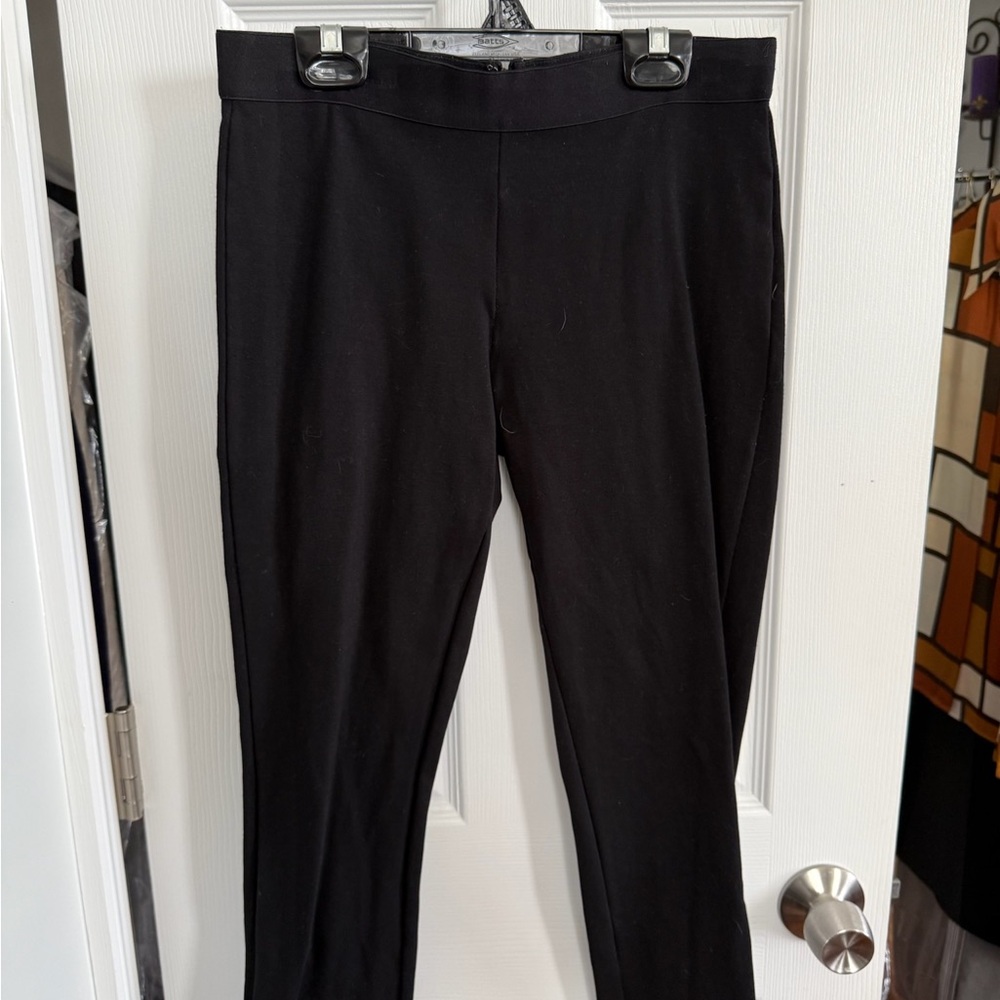 J. Crew Black Stretch Ponte Leggings